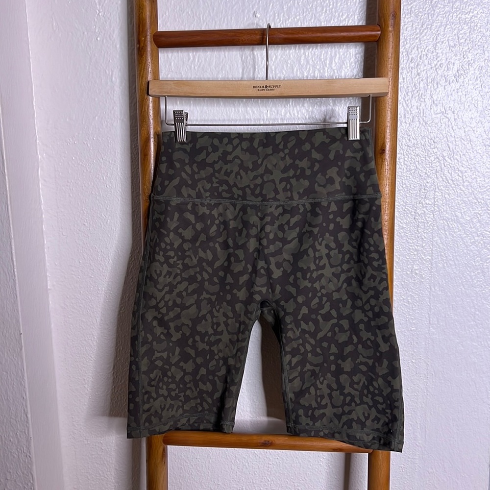 Green Buff Bunny biker shorts